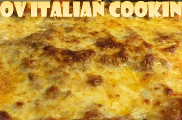 Lasagna alla Bolognese: POV Italian Cooking Episode 10