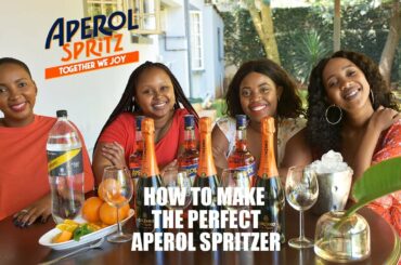 TUTORIAL: THE PERFECT APEROL SPRITZ 🥂🍊🍹🍾🥵😁