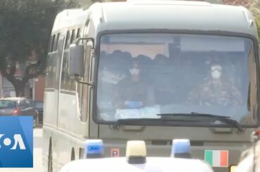 Italians Evacuated From Coronavirus Epicenter Wuhan Arrive in Rome