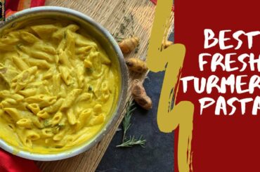 Turmeric Pasta - Golden Pasta Recipe By Masterchefmom