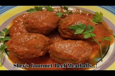 Shey 's Beef Gourmet Meat Balls...! / Vlog # 47