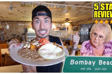 Eating At The BEST Reviewed Restaurant In The LOWEST Populated Town.... (5 STARS)