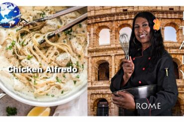 Cooking Chicken Alfredo with CHEF Hoskey