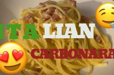 HOW WE COOK  SIMPLE ITALIAN CARBONARA