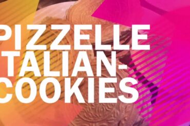 Pizzelle Italian-Cookies!