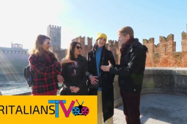 VERONA International City | Students Giulia and Nicole at Castelvecchio Castle | Humans of the World