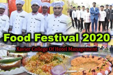 XCHM  Food Festival 2020 || Best Hotel Management College in Eastern India ||