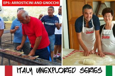 ITALY UNEXPLORED ABRUZZO - Santo Stefano di Sessanio + ARROSTICINI + Nonna's Gnocchi