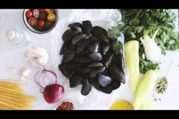 NEFF Recipe | Cucina Caruso's Spaghetti with Mussels