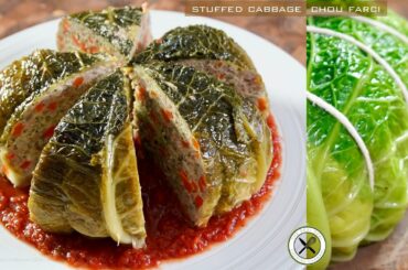 Stuffed Cabbage / Chou Farci – Bruno Albouze – THE REAL DEAL