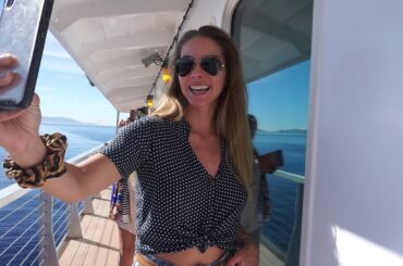 A Surprise Excursion on the National Geographic Venture SHIP! // My First Cruise To Catalina Island