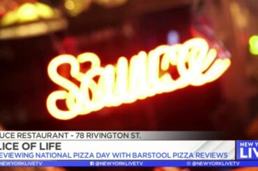 National Pizza Day - New York Live Segment on Sauce Restaurant