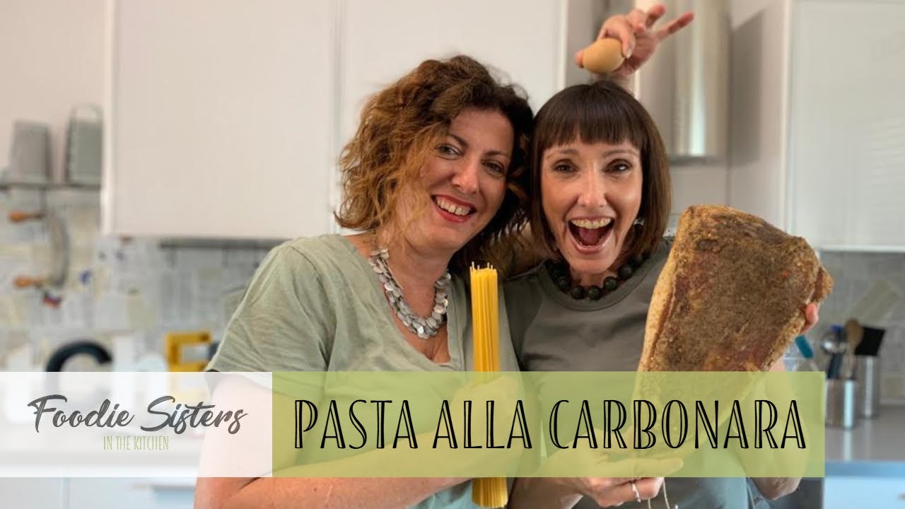 Pasta alla Carbonara Recipe – Foodie Sisters in Italy Pasta alla Carbonara Recipe - Foodie Sisters in Italy