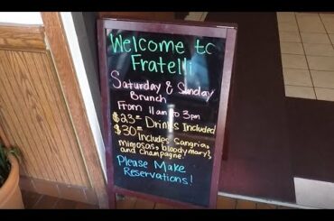 Northern Italian Buffet at Fratelli II in Alexandria, VA