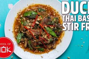 Delicious Thai Basil Stir Fry with Gressingham Duck! | Saturday Specials #ad