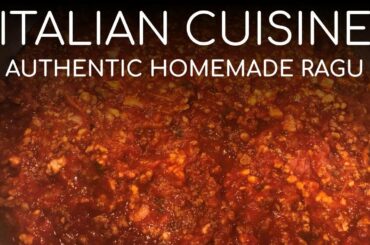 Italian Ragu Recipe