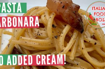 Pasta Carbonara recipe - How to make Carbonara like an Italian!