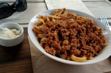 Great Italian food in West end Roatan Honduras.  The drunken sailor