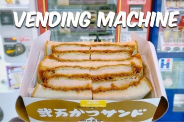 Trying Hot Food from a Vending Machine | Insane Katsu Sandwich