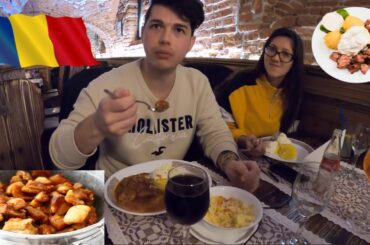 My Friend Italian Try Romanian Food - Tochitura, Jumari Trending Romania