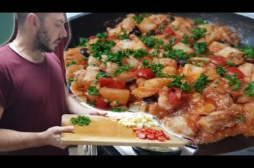 MERLUZZO POMODORO E PATATE | ITALIAN VERSION