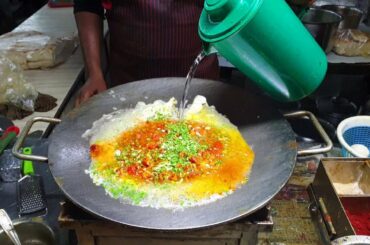 Yummy ! EGG KOFTA CURRY || AJAY OMELETTE CENTER || INDIAN STREET FOOD