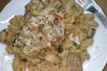 CHICKEN PASTA WITH WHITE SAUCE- Make your own Italian Cuisine!