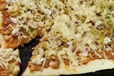 HOMEMADE PIZZA|PIZZA RECIPE BY SAM'S CHANNEL