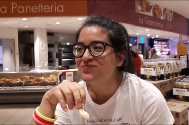Eating Lunch at CONAD in Sicily