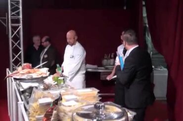 Le stand Italy Food Monte Carlo et ses personnalités au Salon Gastronomique Monte Carlo 2014