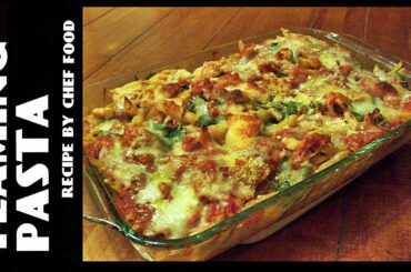 Flaming Pasta By Chef food | Flaming pasta recipe | Flaming pasta recipe in urdu /Hindi