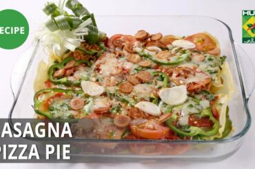 Lasagna Pizza Pie Recipe | Dawat | Abida Baloch | Italian Food