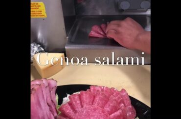 Real meat italian platter!