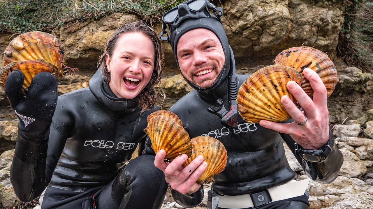 Hand dived SCALLOP RAMEN – Catch & Cook for a cause. Hand dived SCALLOP RAMEN - Catch & Cook for a cause.