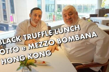 TRUFFLE LUNCH AT OTTO e MEZZO BOMBANA - 3 Michelin Star Italian in Hong Kong