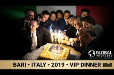 Global InterGold: Gala Dinner in Bari //FOR MORE INFO @ +91 9999557406 & 07 ( DELHI )