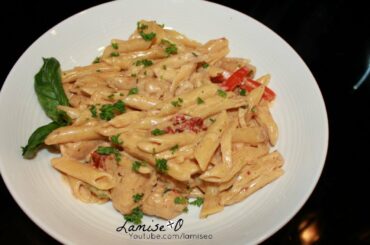 Easy Sun Dried Tomato Chicken Pasta Recipe | Easy Valentine Dish | Episode 241