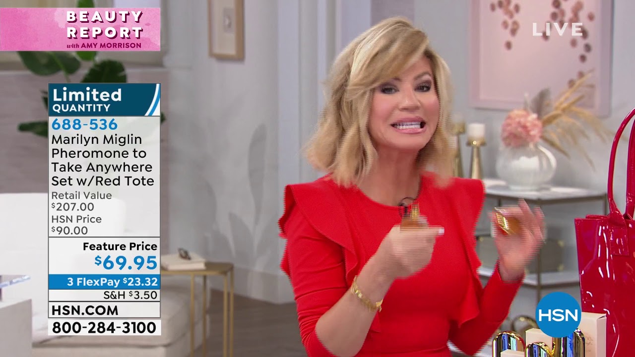 Marilyn Miglin Pheromone to Take Anywhere Set with Red T… Marilyn Miglin Pheromone to Take Anywhere Set with Red T...