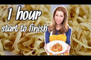 Semolina Pasta Recipe with a Kitchenaid