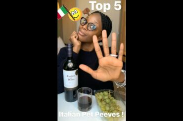 5 Italian pet peeves | Black in Italy | I will just have to deal with it