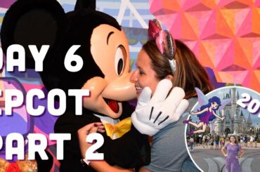 2019 Family Vlog Epcot Part 2 - Frozen Ride, Meet & Greets, Teppan Edo!