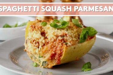 How to Make Spaghetti Squash Parmesan | Extra Sharp | Real Simple
