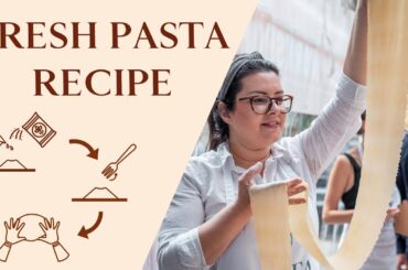 An Italian chef’s simple guide on how to make fresh pasta dough