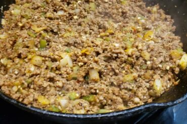 Part: 1 Spaghetti  🍝🥖 | With Groundbeef | Italian Sausage | Roasted Garlic Chicken Smoked Sausage.