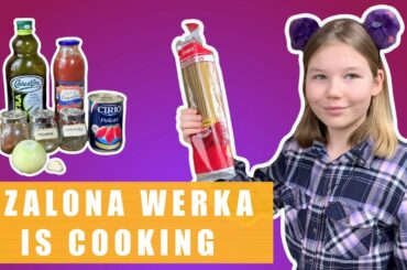 Szalona Werka is cooking