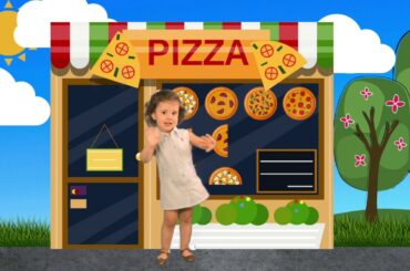 Jasmin Works At a Pizza Restaurant | Kids Show