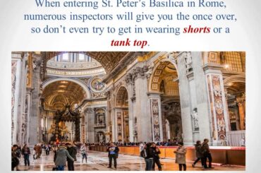 Do's and Don'ts When Visiting Italy