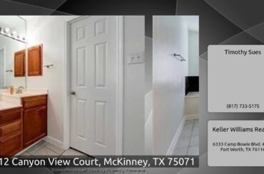 3412 Canyon View Court, McKinney, TX 75071