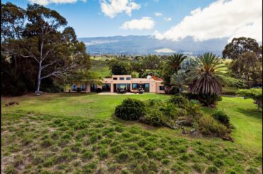 Tuscan Villa Meets The Perfect Kula Climate with Bi-Coastal Views