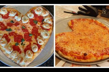 Watch this heart-shaped pizza come to life